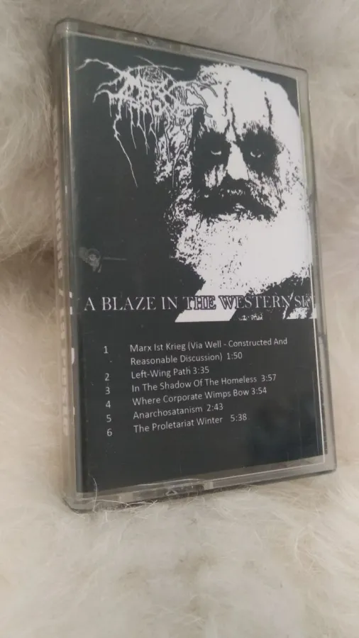 Marxthrone-A blaze in the western sky [2018] / La Peste-or Mystery, Babylon the Great, the Mother of Prostitutes and Abominations of the Earth